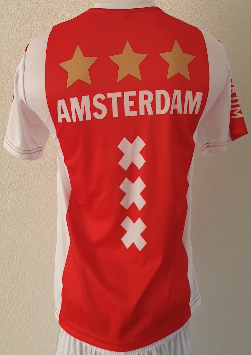Catastrofaal spreiding karton Amsterdam Voetbalshirt Thuis - Voetbalshirt-tenue