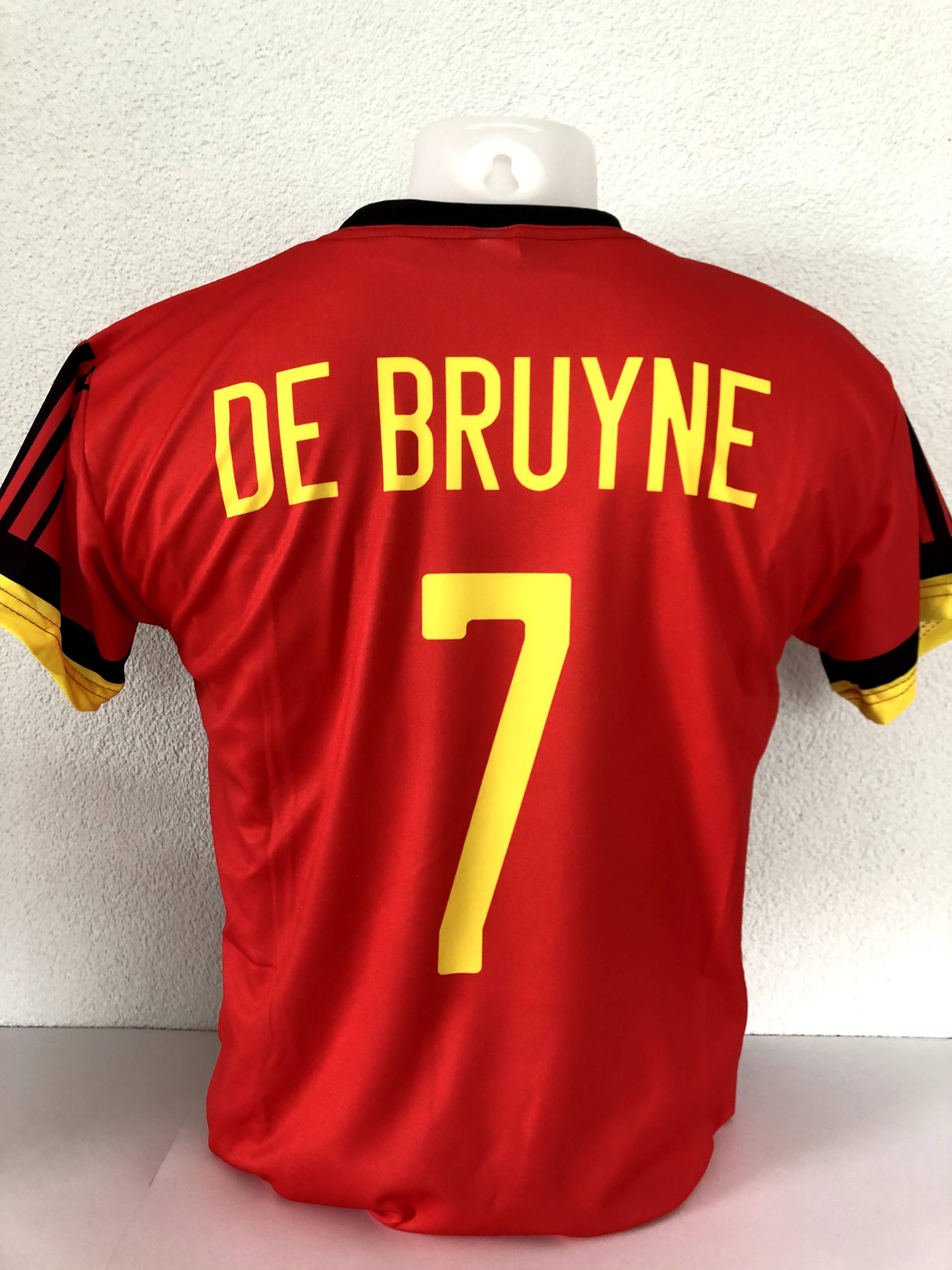 Dood in de wereld atmosfeer bon Belgisch Elftal De Bruyne Voetbalshirt Thuis - Voetbalshirt-tenue