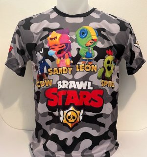 Brawl Start Shirt (zwart-wit)