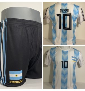 Messi Argentinië Voetbalshirt + Broek