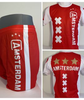 Amsterdam Voetbalshirt + Broek Thuis