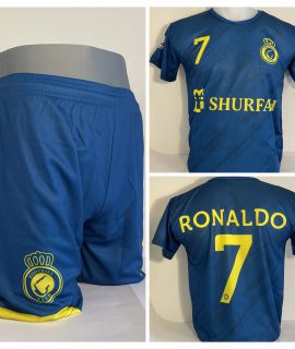 Ronaldo Al-Nassr Voetbalshirt + Broek Uit