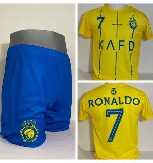 Ronaldo Al Nassr Voetbalshirt + Broek NIEUW