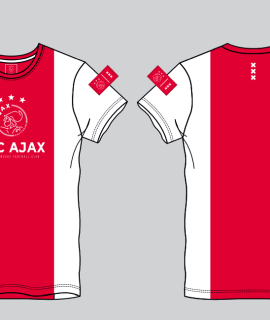 Shirt Ajax Rood/wit