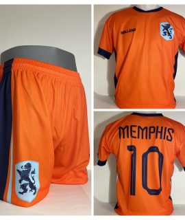 Nederlands Elftal Memphis Voetbalshirt + Broek