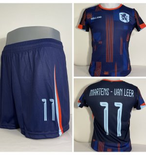 Martens Nederland Voetbalshirt + Broek Uit Nieuw