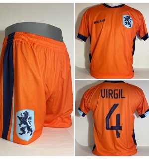Nederlands Elftal Virgil Voetbalshirt + Broek