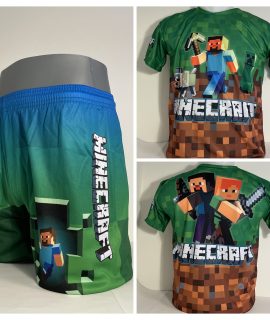 Minecraft Setje (broek+shirt)