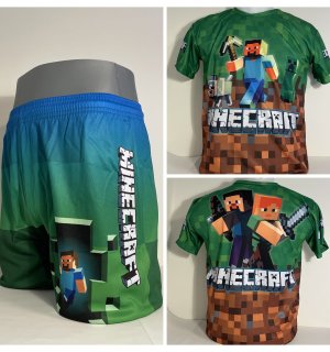Minecraft Setje (broek+shirt)