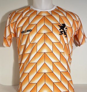 Nederlands Elftal 1988 Marco van Basten Voetbalshirt