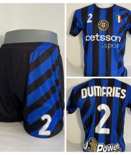 Denzel Dumfries Voetbalshirt + Broek Thuis