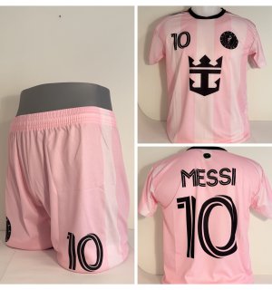 Messi Voetbalshirt + Broek Thuis