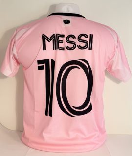 Voetbal shirt Messi roze