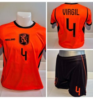 Nederlands Elftal Virgil Thuis Tenue