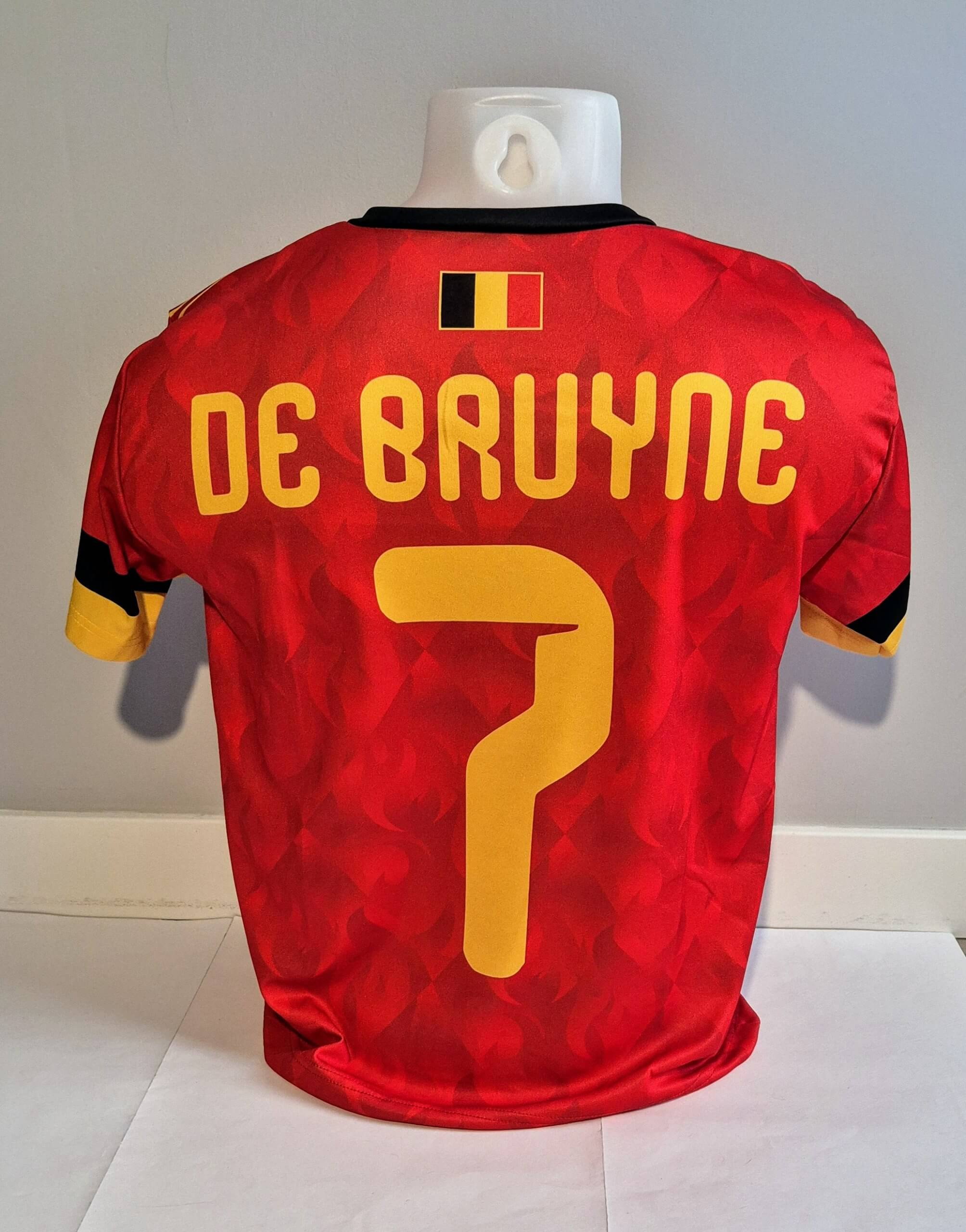 De Bruyne België Thuis Voetbalshirt + Broek - Afbeelding 2