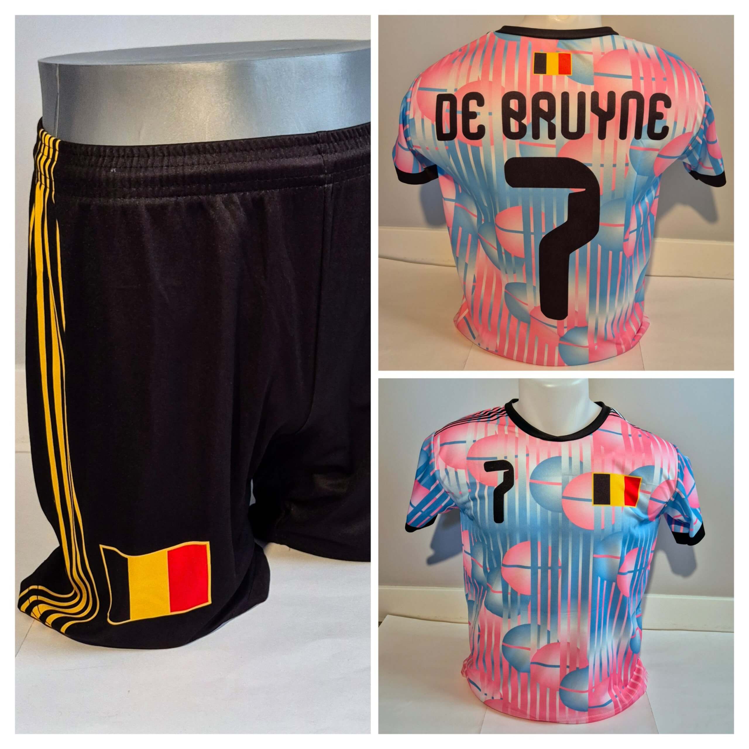 De Bruyne België 2026 Uit Voetbalshirt + Broek