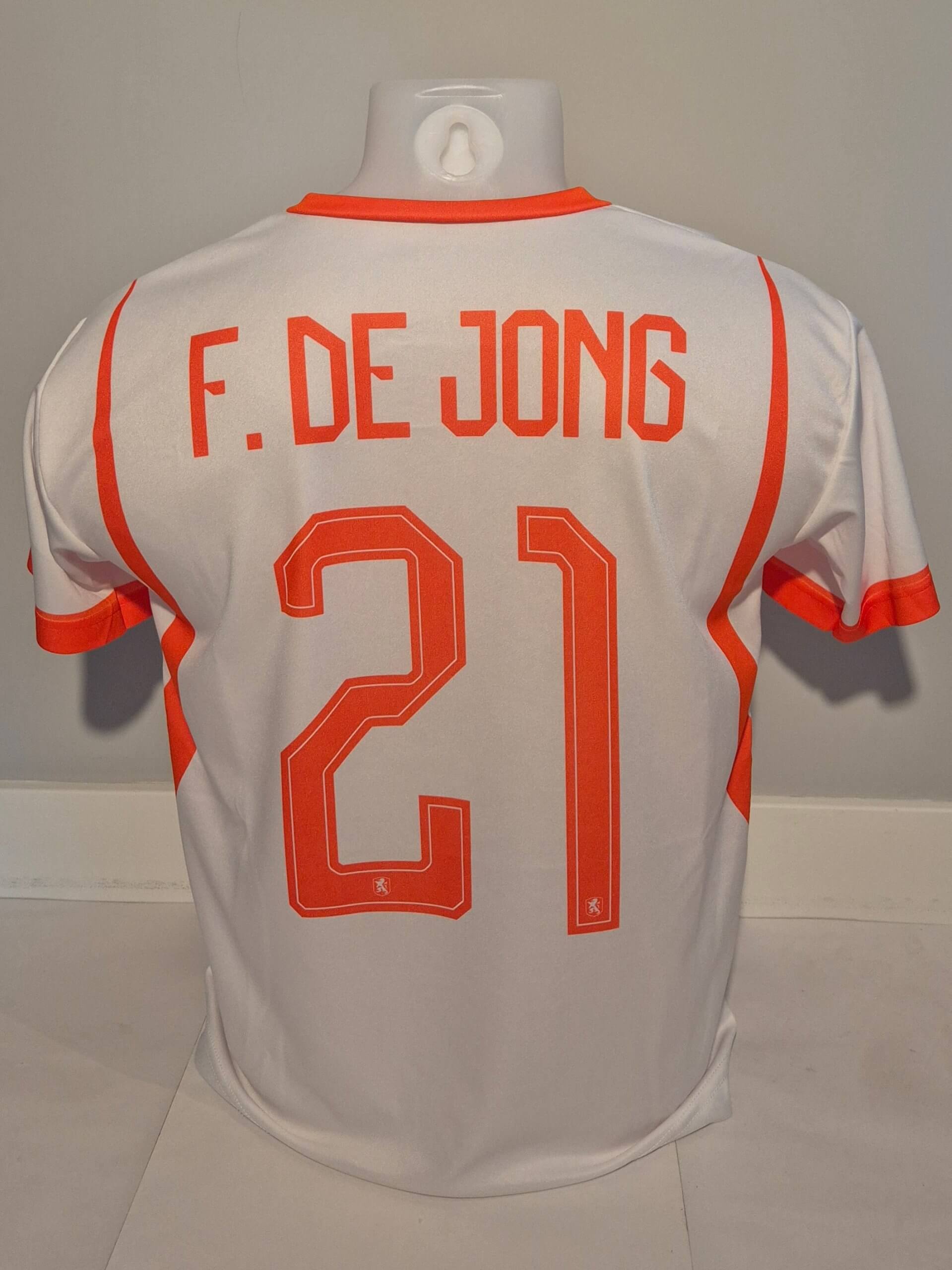 Nederlands Elftal F. de Jong Uit Tenue - Afbeelding 3
