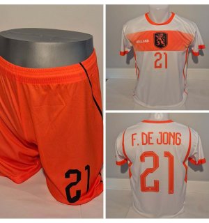 Nederlands Elftal F. de Jong Uit Tenue