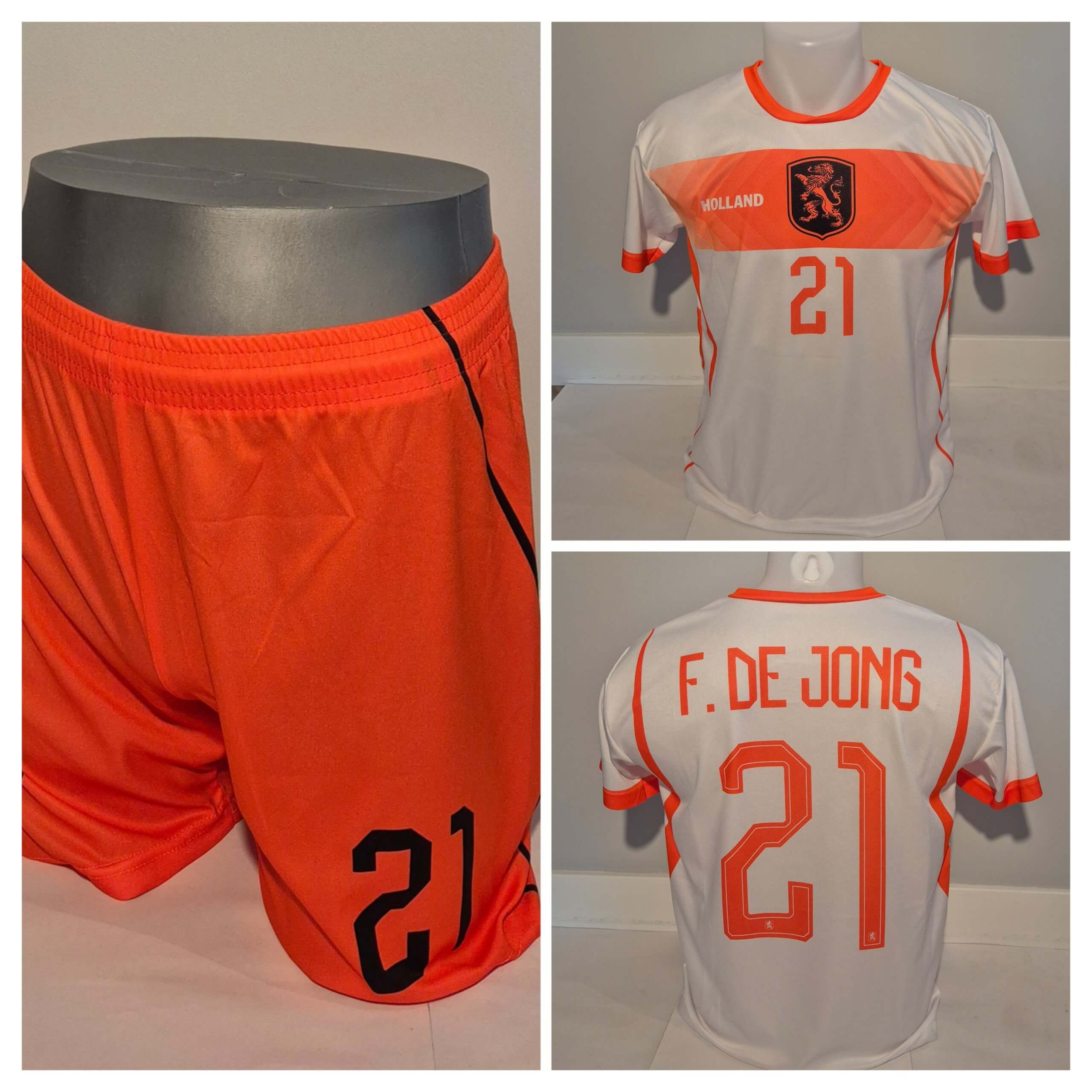 Nederlands Elftal F. de Jong Uit Tenue
