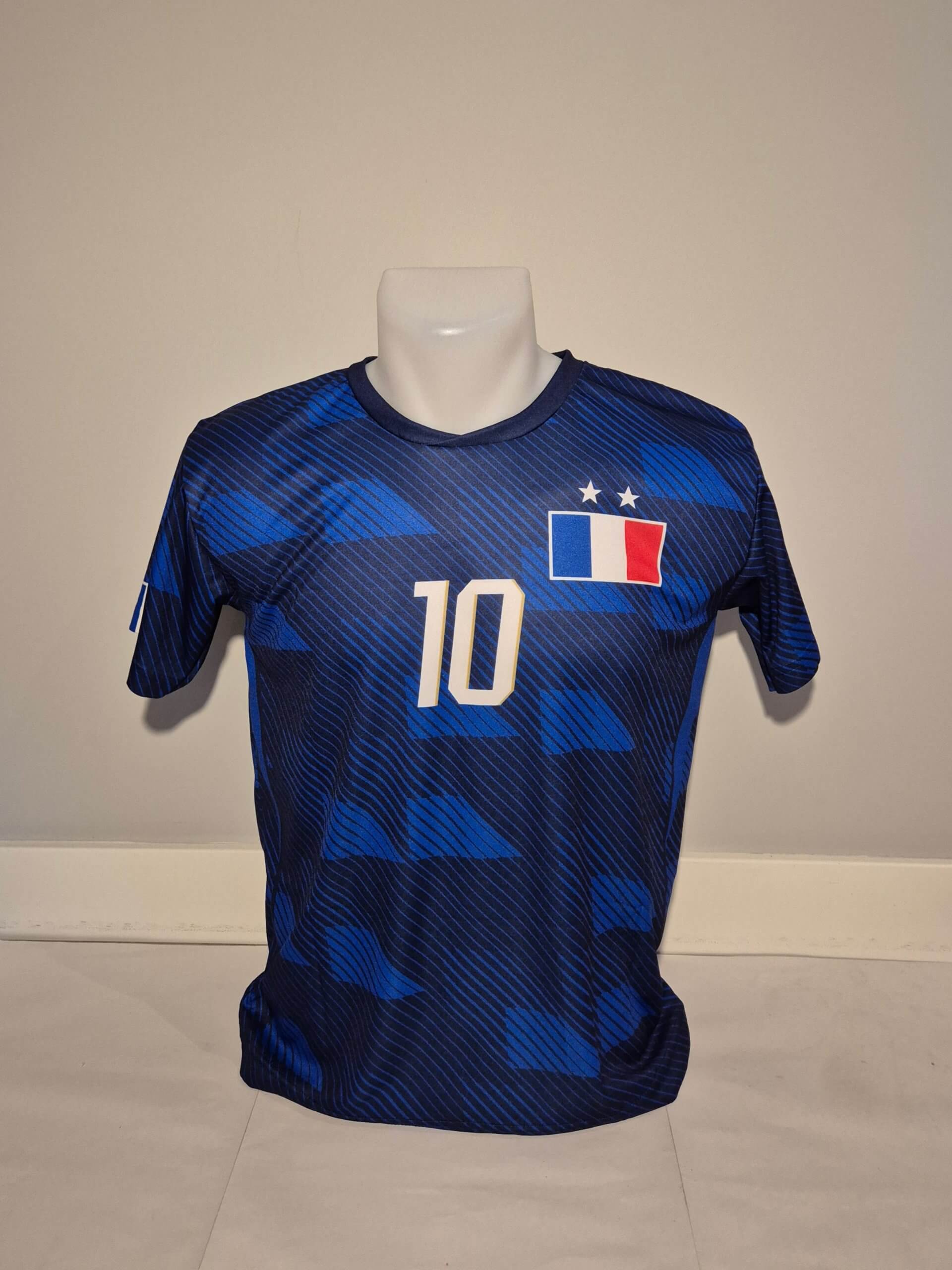 Mbappé Frankrijk WK 2026-2028 Voetbalshirt + Broek - Afbeelding 3