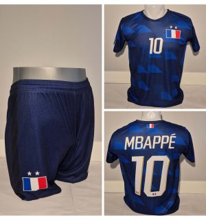 Mbappé Frankrijk WK 2026-2028 Voetbalshirt + Broek