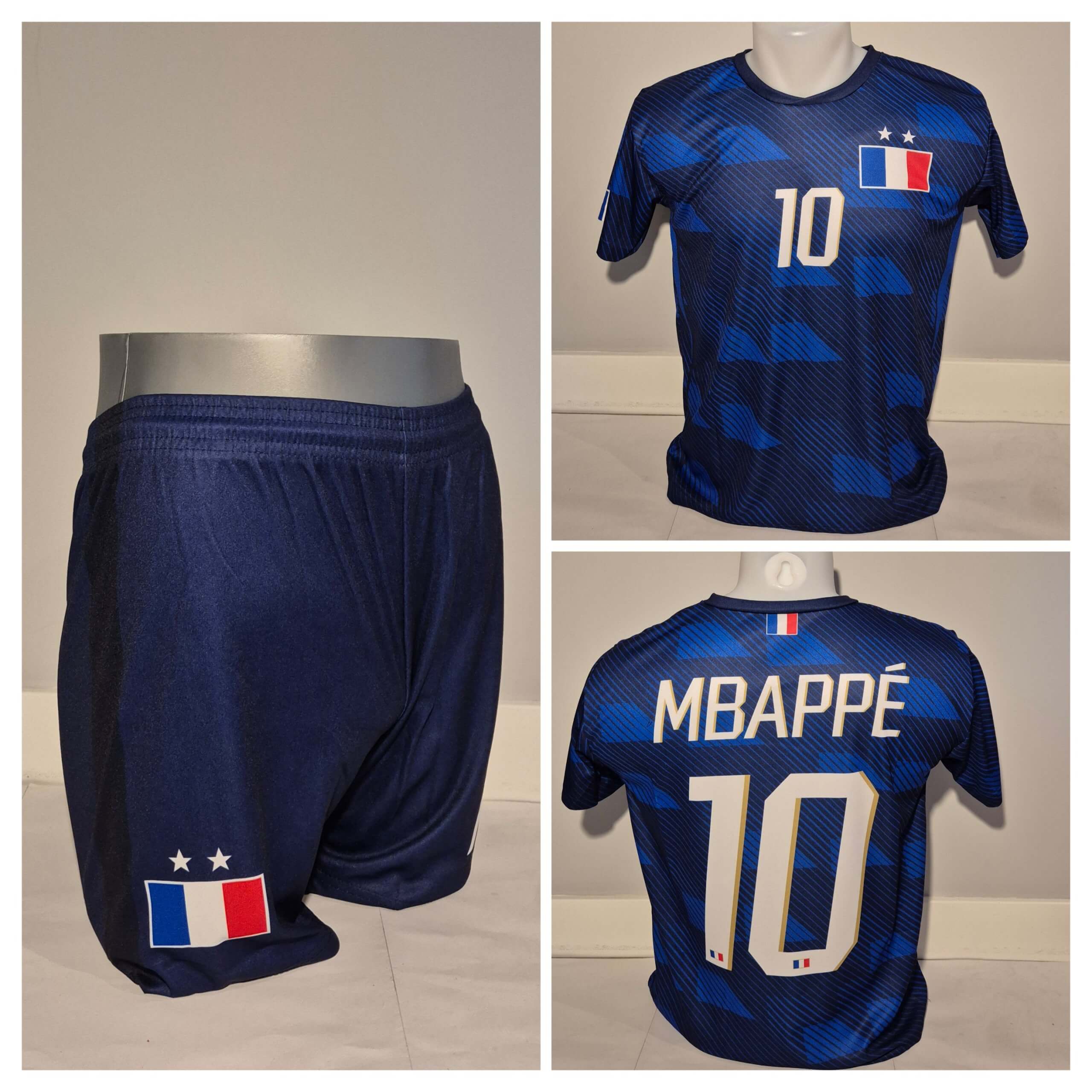 Mbappé Frankrijk WK 2026-2028 Voetbalshirt + Broek